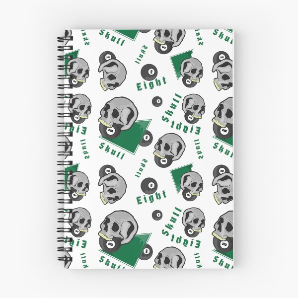 Item preview, Skull 8 Ball | Dark Billiards Art | Retro Pool Art designed and sold by Half Mess.