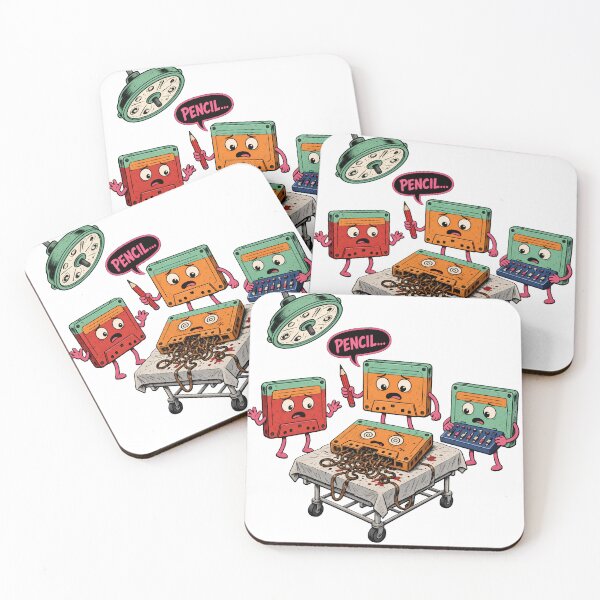 Item preview, Cassette Pencil Surgery Retro designed and sold by TshirtsOnline-.