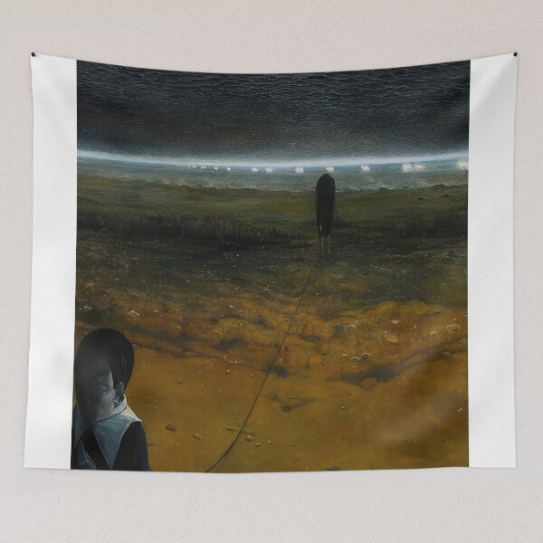 Artikelvorschau, zdzisław beksiński – ohne Titel Zdzislaw Beksinski – Zdzislaw Beksinski-Leinwand entworfen und verkauft von stevengrossman.
