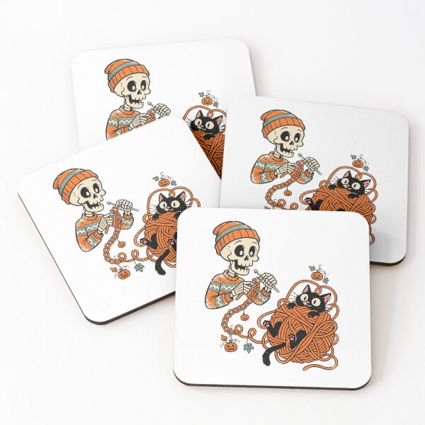 Item preview, halloween crochet Skeletons  designed and sold by world+167.