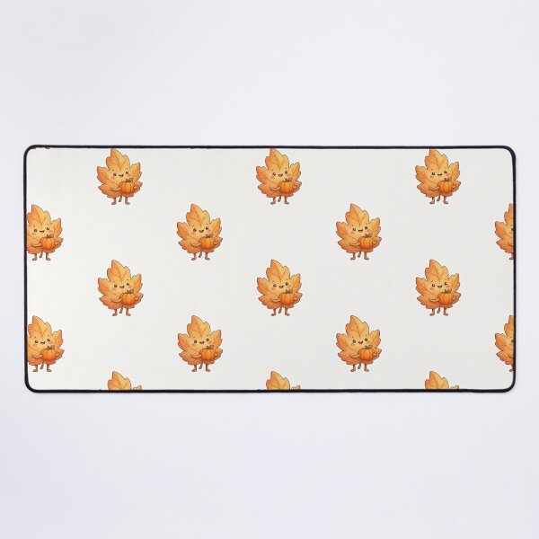 Item preview, Cute Leaf With Tiny Pumpkin Autumn Sticker designed and sold by Cerys-GS.