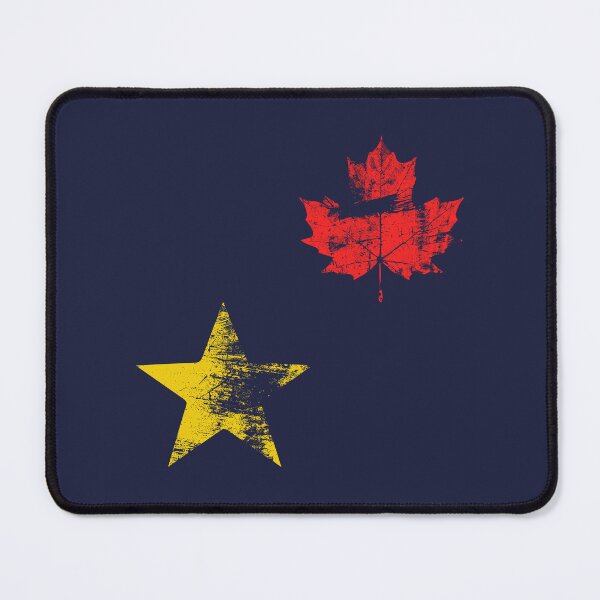 Item preview, Canadian Maple Leaf & European Star - Flag Inspired Design - Canada Joins UE designed and sold by RR-Arts.