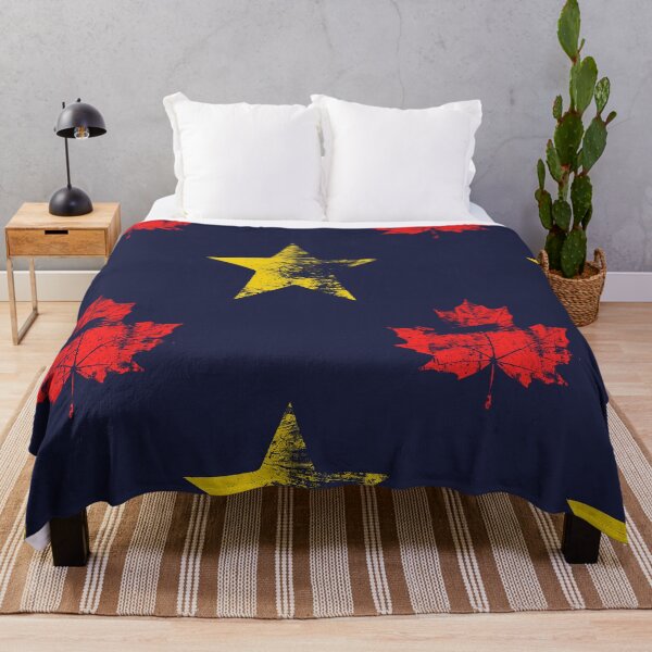 Item preview, Canadian Maple Leaf & European Star - Flag Inspired Design - Canada Joins UE designed and sold by RR-Arts.