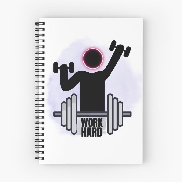 Item preview, Work Hard Gym Motivation – Barbell Lifting Fitness Design designed and sold by Palette _Vibes.
