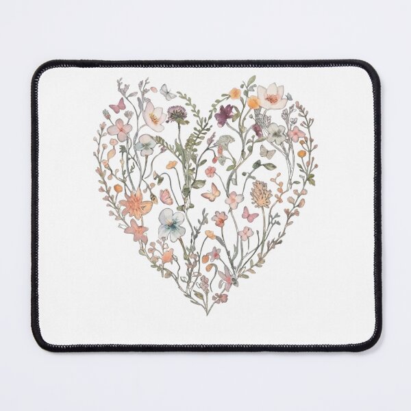Item preview, Wildflower Heart: A Pencil and Ink Botanical Study shirt designed and sold by Saadady05.