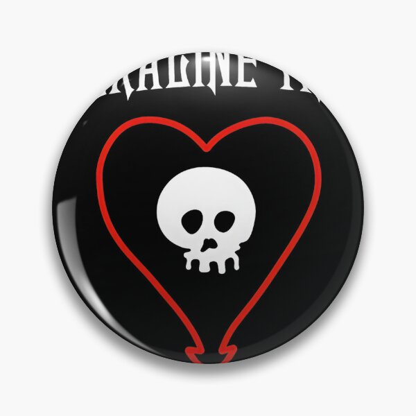 Item preview, Alkalines Trios Skull Heart Band designed and sold by MonlaOnastine15.