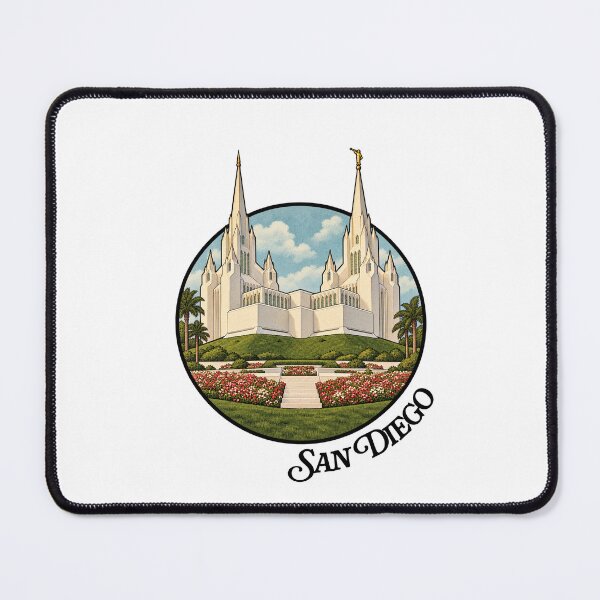 Item preview, San Diego Temple  designed and sold by alisonlove.