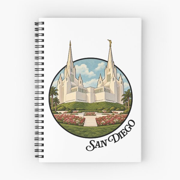 Item preview, San Diego Temple  designed and sold by alisonlove.