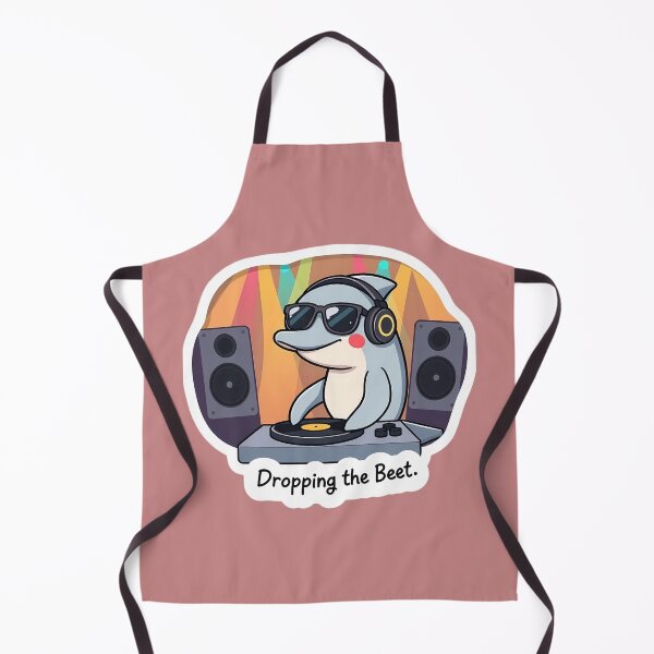 Item preview, Cute Dolphin DJ – Dropping the Beat Music Lover Gift designed and sold by Isliath.