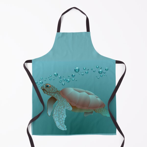 Item preview, Sea Turtle Blowing Bubbles designed and sold by Candie Witherspoon.