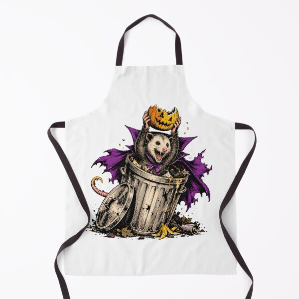 Item preview, Vampire Opossum Trash Can Halloween Spooky Ink designed and sold by chattsuede.