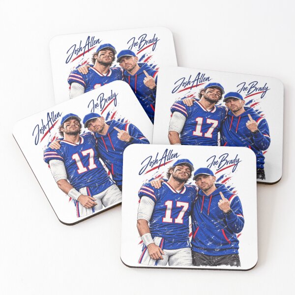 Item preview, Josh Allen #17 Joe Brady Buffalo Bills designed and sold by choudane.