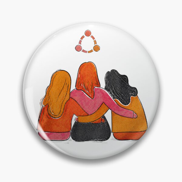 Item preview, Friendship & Unity – Cute Pastel People Illustration designed and sold by IZDIHAR-STUDIO.