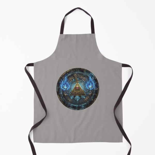 Item preview, Bill Cipher Flames Mystic Circle T-Shirt-82 designed and sold by KevinMszyca.