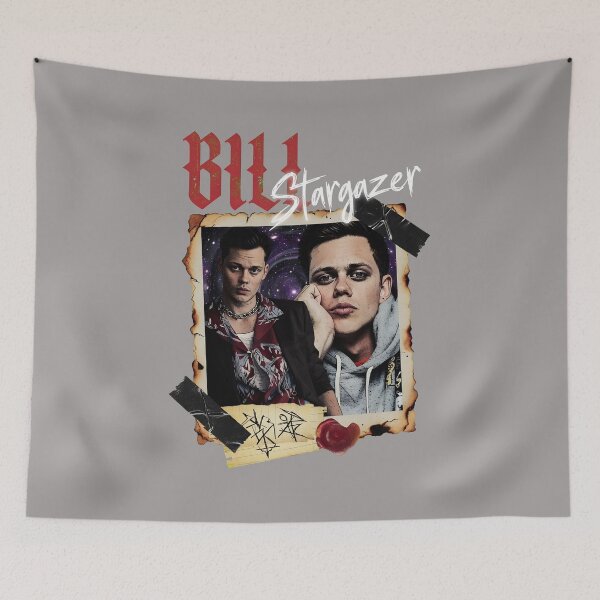 Item preview, Bill Skarsgård Retro Tribute Portrait Graphic-36 designed and sold by KevinMszyca.