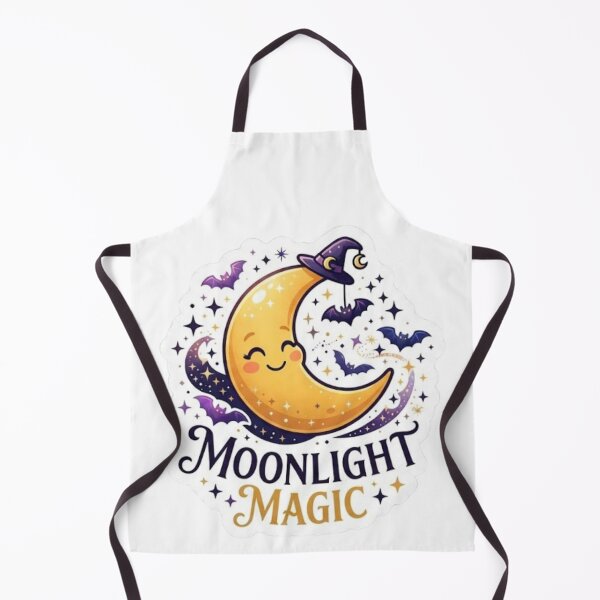 Item preview, Moonlight Magic Halloween Sticker – Mystical Moon designed and sold by lailakhalaf.