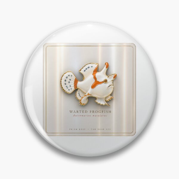Item preview, Warty Frogfish Antennarius Maculatus Jeweled Art designed and sold by KenworksDigital.