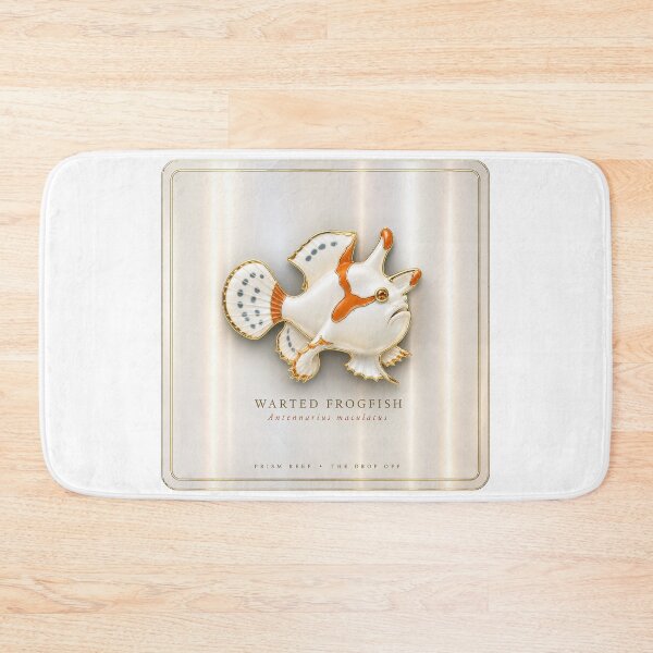 Item preview, Warty Frogfish Antennarius Maculatus Jeweled Art designed and sold by KenworksDigital.