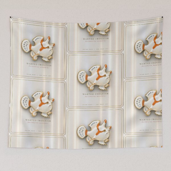 Item preview, Warty Frogfish Antennarius Maculatus Jeweled Art designed and sold by KenworksDigital.