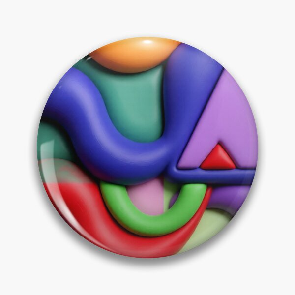 Item preview, triangular waves C colorful geometric abstract design designed and sold by SmashingDeals.