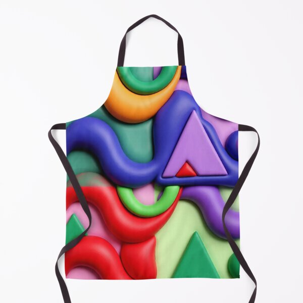 Item preview, triangular waves C colorful geometric abstract design designed and sold by SmashingDeals.