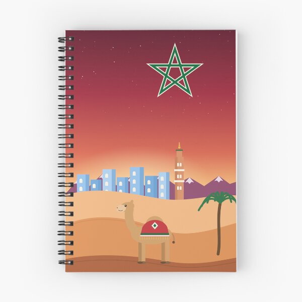 Item preview, Morocco Camel Atlas Mountains Blue Medina Sunset designed and sold by Printsby.