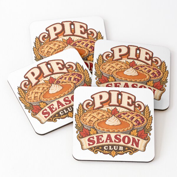 Item preview, Retro Autumn Pie Season Club designed and sold by Thai Vibe Studio.