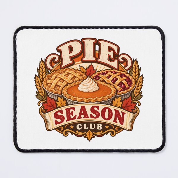 Item preview, Retro Autumn Pie Season Club designed and sold by Thai Vibe Studio.