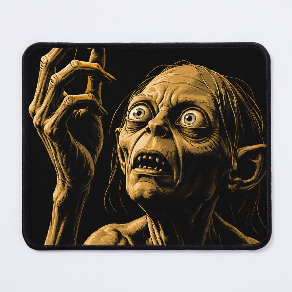 Item preview, Gollum My Precious – Lord of the Rings Golden Ring Graphic Tee designed and sold by Overlord Kingdom.