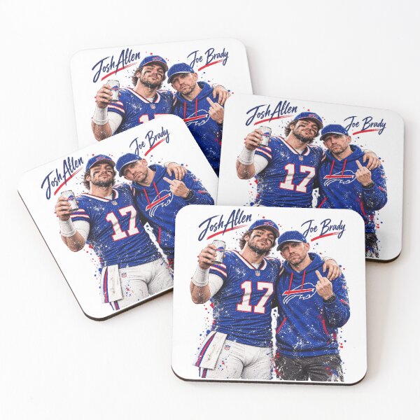 Item preview, Josh Allen #17 Joe Brady Buffalo Bills designed and sold by choudane.