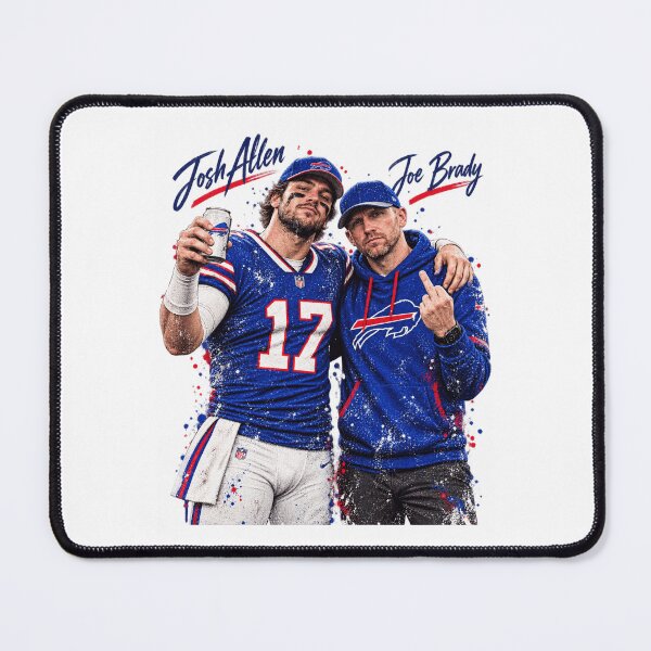 Item preview, Josh Allen #17 Joe Brady Buffalo Bills designed and sold by choudane.