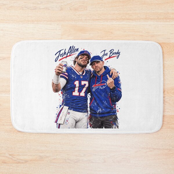Item preview, Josh Allen #17 Joe Brady Buffalo Bills designed and sold by choudane.