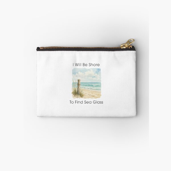 Item preview, Sea Glass Hunter - Sea Glass Lover Gifts - Beachcombing - I Will Be Shore To Find Sea Glass designed and sold by DesignByLeo.