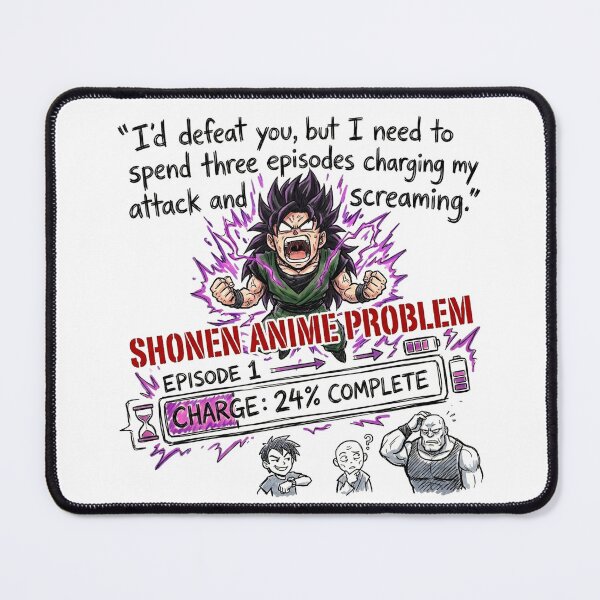 Item preview, I'd defeat you, but I need to spend three episodes charging my attack and screaming. designed and sold by jrzvibe.