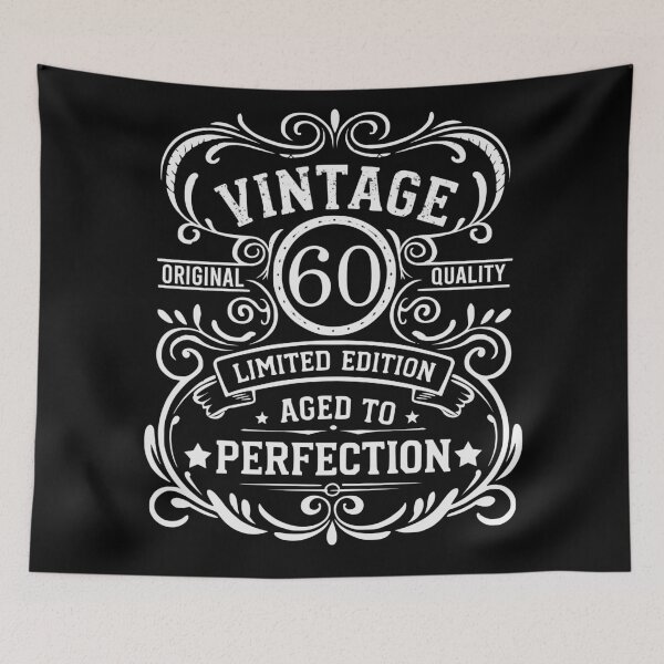 Item preview, Aged to Perfection - Vintage 60 years old - 60th Birthday Party Gift designed and sold by Alexaltay.