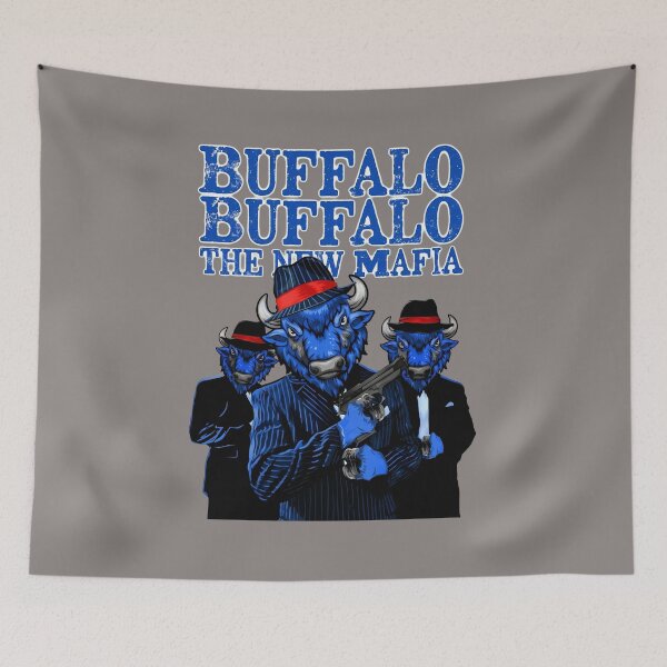 Item preview, Bills Mafia Buffalo Gangster Buffalo Mascot-20 designed and sold by Jenffmann.