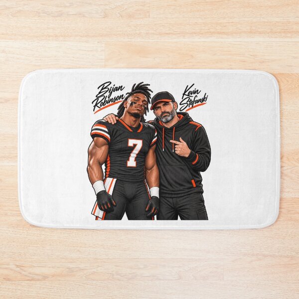 Artikelvorschau, Bijan Robinson #7 Kevin Stefanski Atlanta Falcons entworfen und verkauft von choudane.