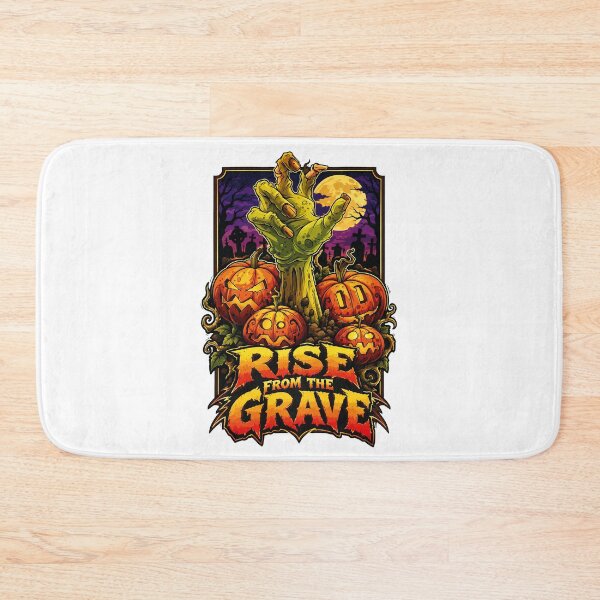 Item preview, Zombie Hand and Halloween Pumpkin Horror Design designed and sold by digijob.