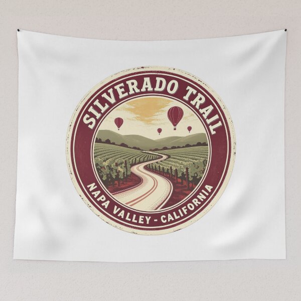 Item preview, Silverado Trail Napa Valley California Scenic Wine Country designed and sold by jeshands.