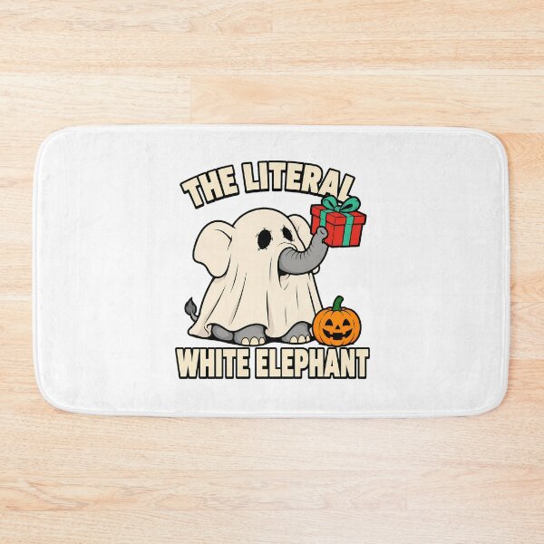 Item preview, Literal White Elephant Pun Funny Office Humor designed and sold by chattsuede.