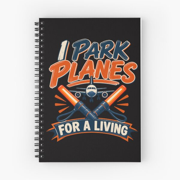Item preview, I Park Planes for a Living – Funny Aircraft Marshaller Design designed and sold by Tadeusz1.