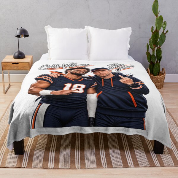 Item preview, Caleb Williams #18 Ben Johnson Chicago Bears designed and sold by choudane.