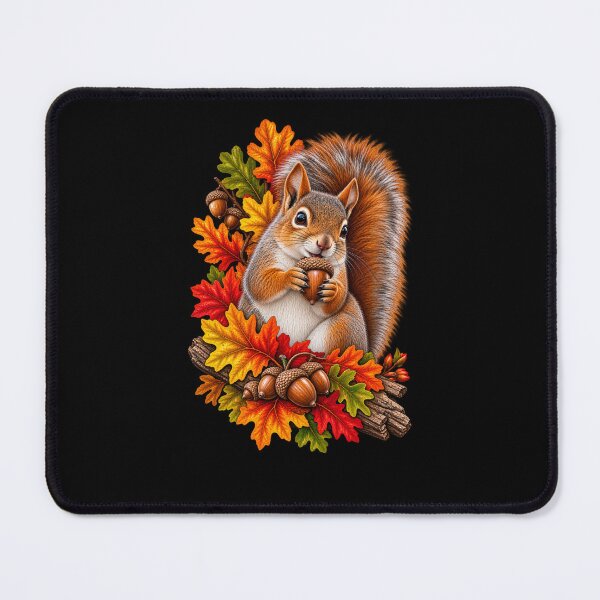 Item preview, Squirrel & Acorns-Autumn Woodland Wildlife designed and sold by RockitBaby.