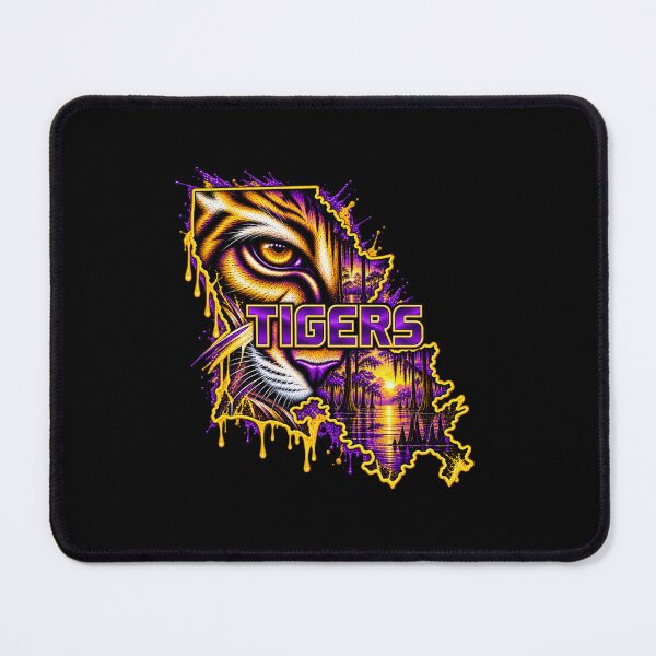 Item preview, Purple Gold Tiger Mascot designed and sold by lukecase.