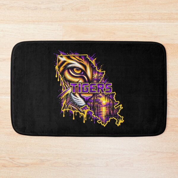 Item preview, Purple Gold Tiger Mascot designed and sold by lukecase.