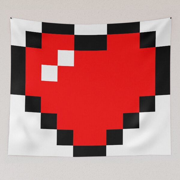 Item preview, Retro pixel heart designed and sold by ZGEIST-91.
