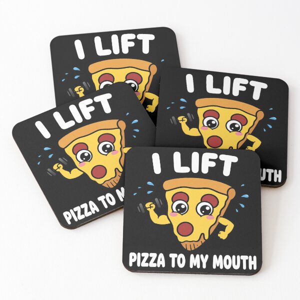 Item preview, I Lift Pizza To My Mouth - Funny Pizza Gym Lover Workout Humor designed and sold by StrongEveryDayStore.