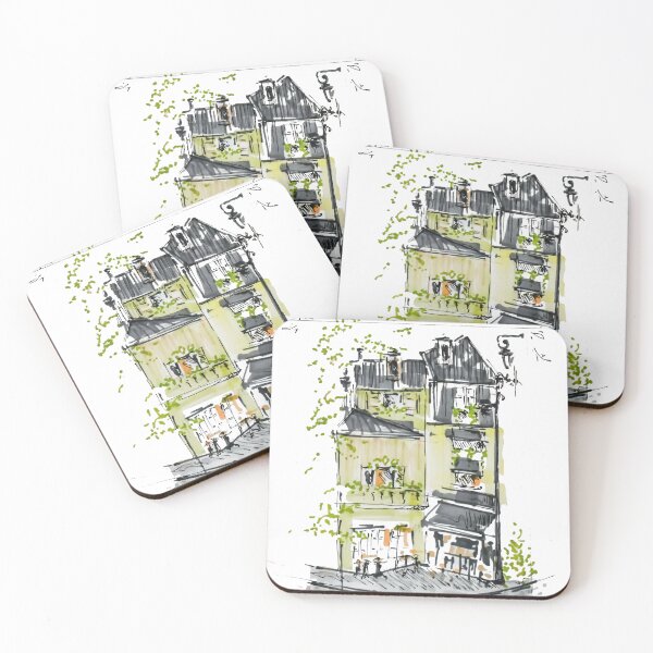 Item preview, Coffe Shop Across The Street  designed and sold by TNT-Atelier.