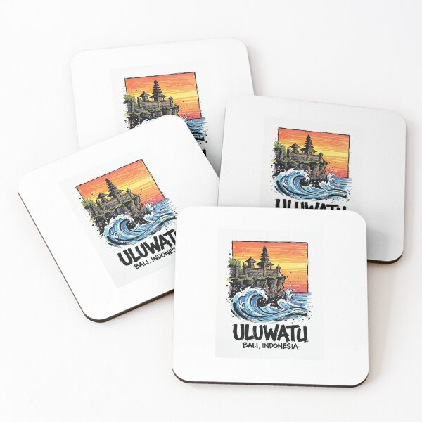 Item preview, Uluwatu Temple Bali Cliff Indonesia Art designed and sold by Merch by Das Design Studio.