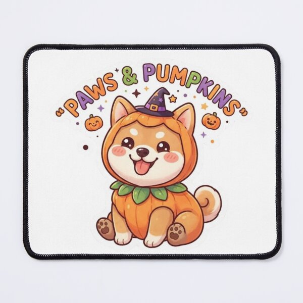 Item preview, Paws & Pumpkin Halloween Fox Sticker designed and sold by lailakhalaf.